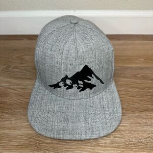 OTTO Harrah's Harveys Lake Tahoe Wool Blend Gray Snapback Hat